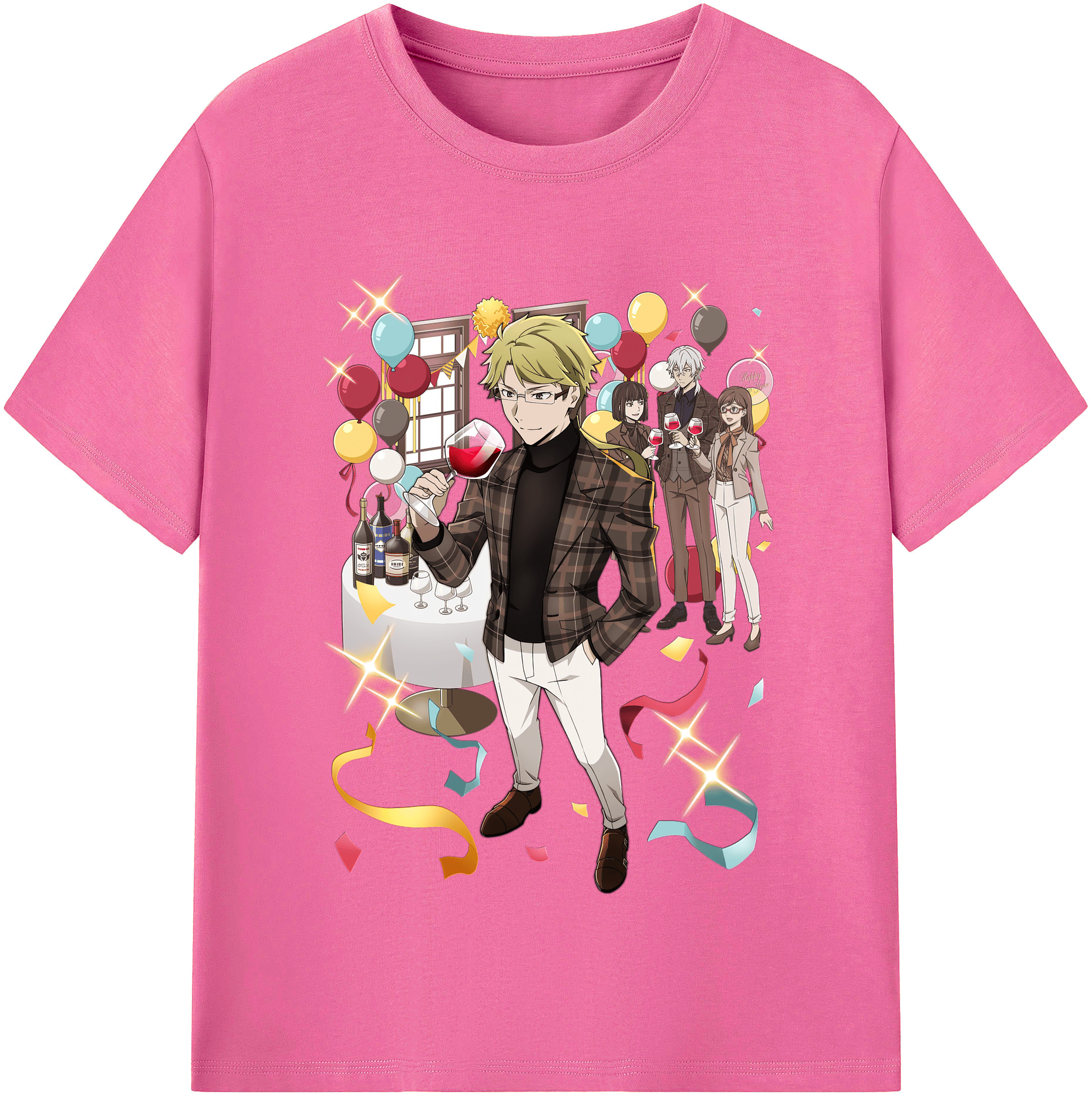 （画像用） 文豪ストレイドッグス Bungo Stray Dogs レディースカジュアルプリントTシャツ（綿100％）